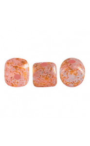 Les perles par Puca® Minos beads Rose opal tweedy 71020/45703